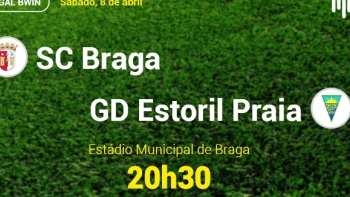 Liga Portugal: Braga x Estoril Praia