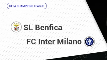UEFA Champions League: Benfica x Inter Milão, 20h00