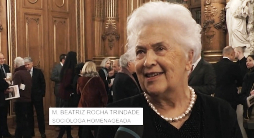 Câmara Municipal de Paris reconhece Maria Beatriz Trindade