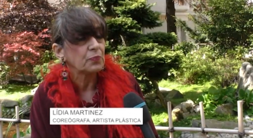 Coreografia, poesia e artes plásticas com Lídia Martinez