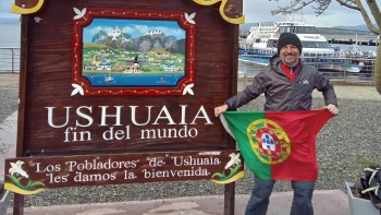 Pedro Bento, um ciclista de Almeirim que ligou o Equador a Ushuhaia