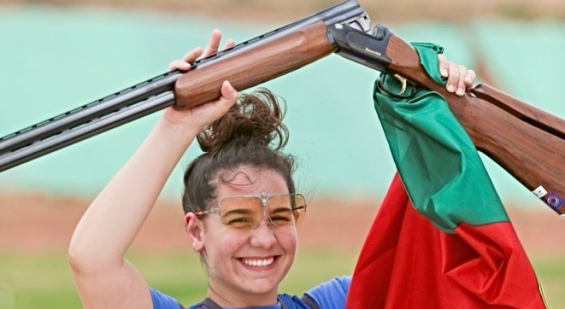 Inês de Barros, Campeã Europeia de tiro com armas de caça