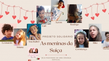As Meninas da Suíça ajudam crianças em Portugal