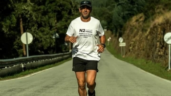 André Pereira, ultramaratonista na EN2