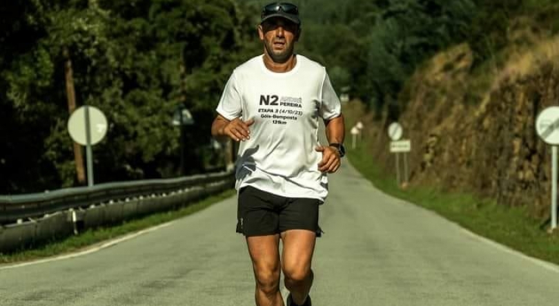 André Pereira, ultramaratonista na EN2