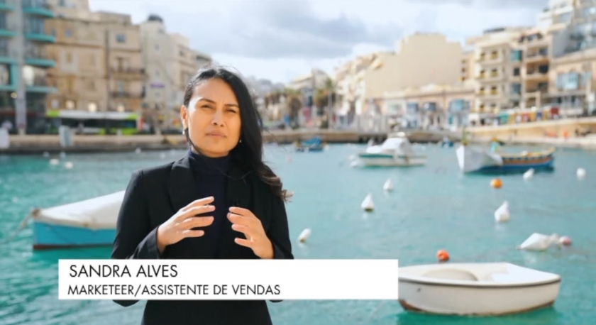 Sandra Alves escolheu Malta para viver