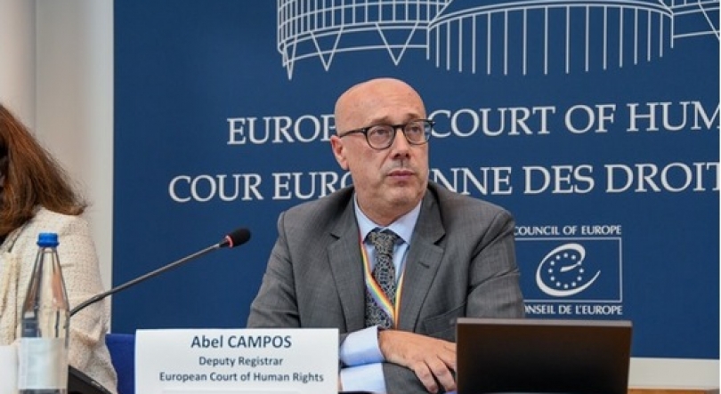 Abel Campos, escrivão-adjunto do Tribunal Europeu dos Diretos Humanos