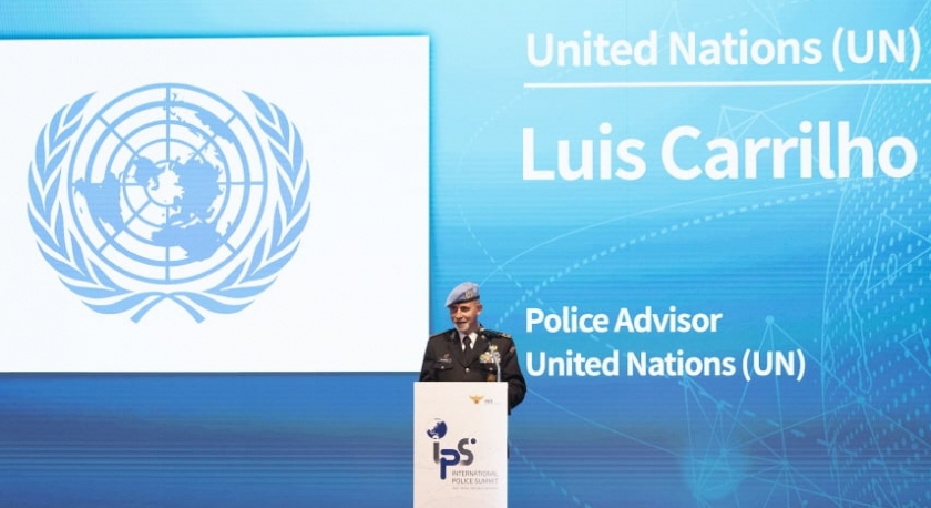 Luis Carrilho, comandante da Unidade Especial da PSP