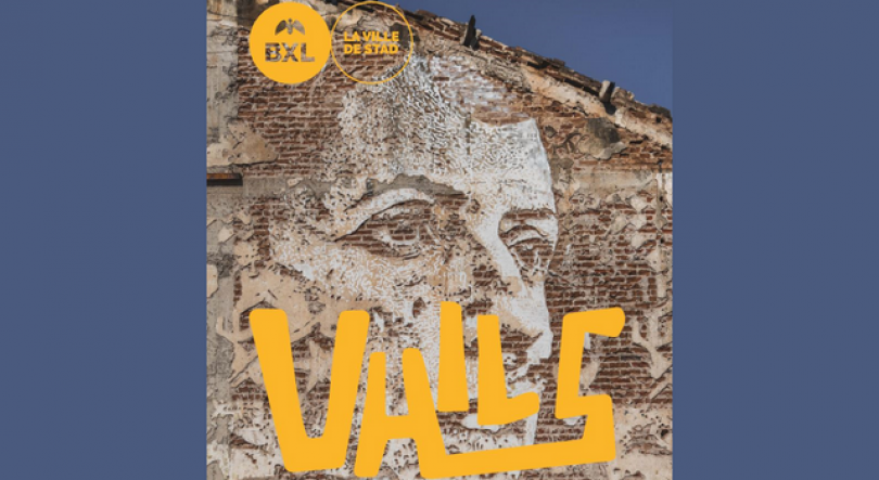 Vhils inaugura mural em Bruxelas