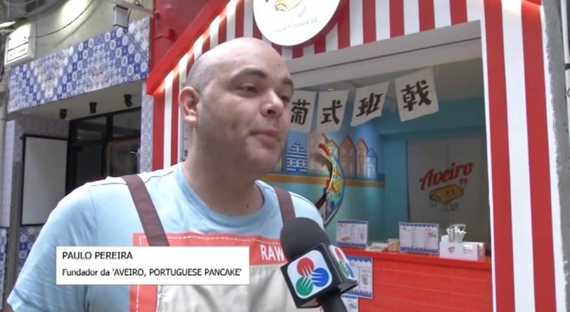 Doces típicos de Aveiro em Macau