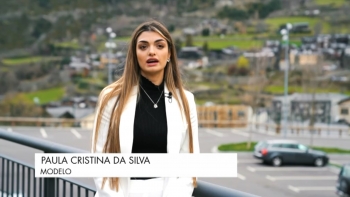 Top model portuguesa faz sucesso em Andorra