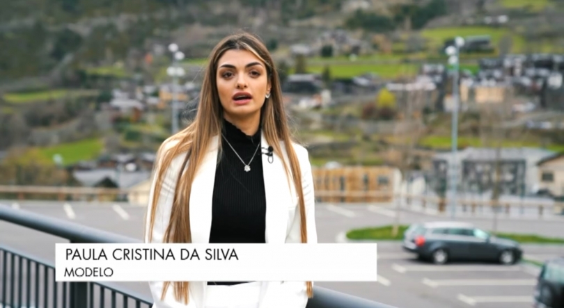 Top model portuguesa faz sucesso em Andorra