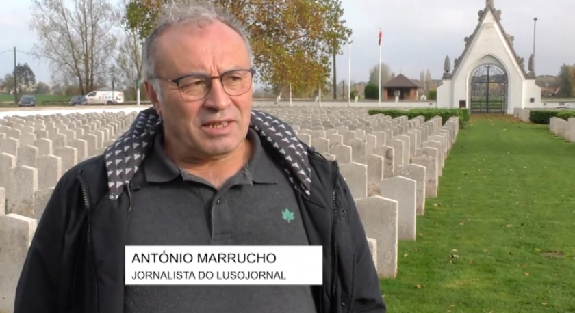 Imagem de António Marrucho, estudioso da 1ª Guerra Mundial