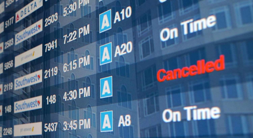 Imagem de Direitos dos passageiros aéreos em caso de cancelamento de voo