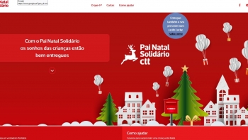 Imagem de Pai Natal Solidário dos CTT