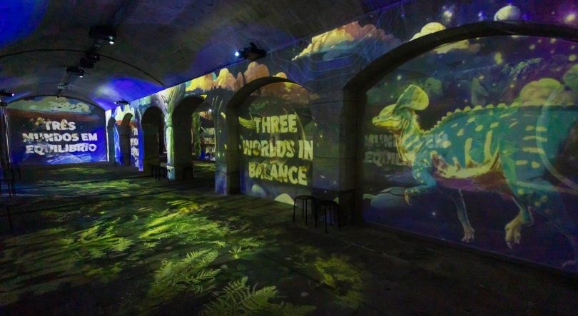 Imagem de Dino Experience transporta visitantes