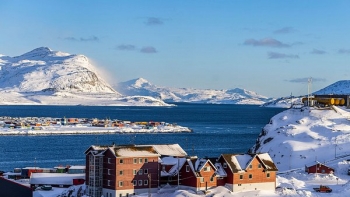 Imagem de Gronelândia. Portugal defende “resposta unida e bastante forte” a ameaças dos EUA