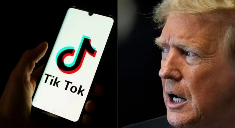 Imagem de Trump “feliz por ter ajudado a salvar TikTok”